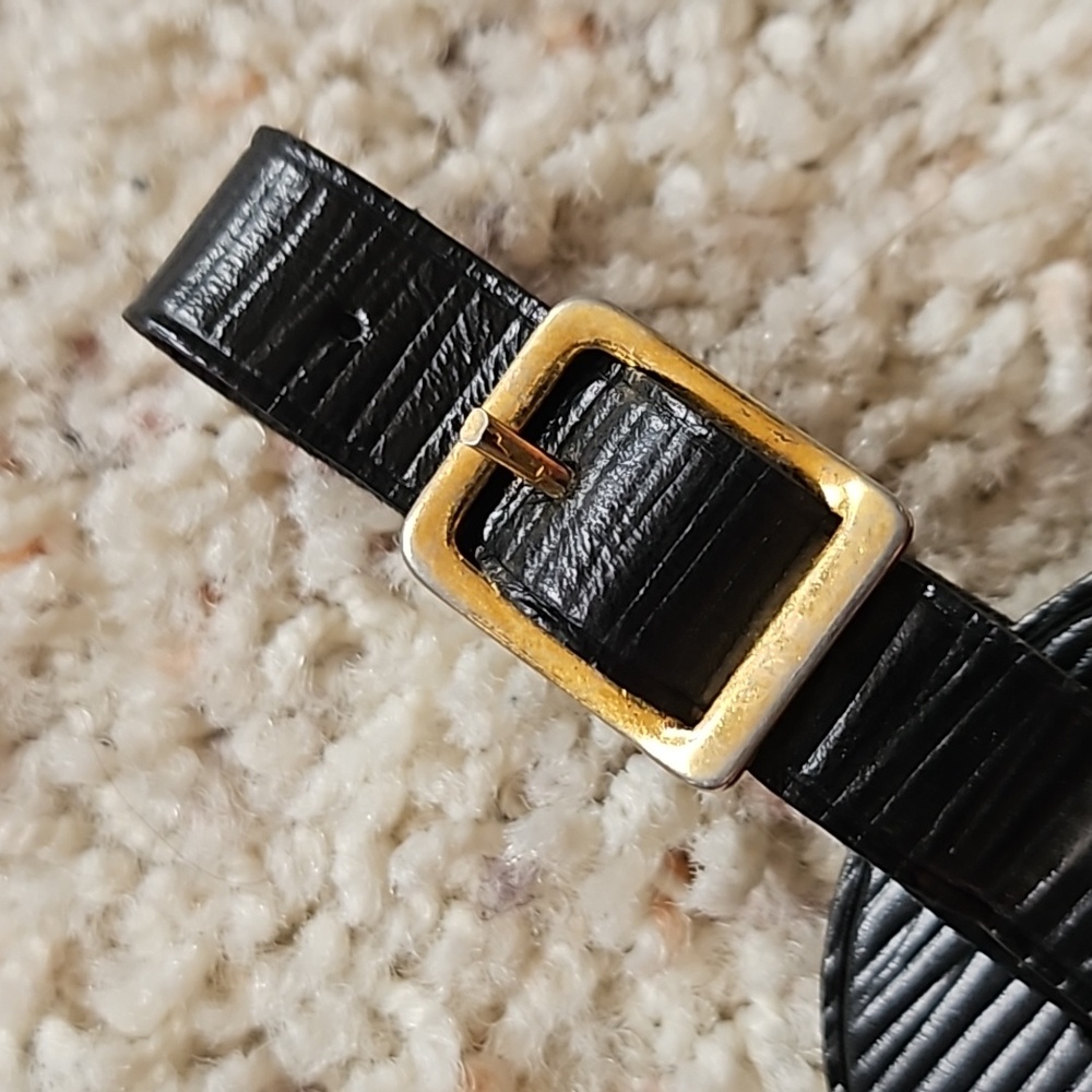 Louis Vuitton Black Epi Luggage Tag - Picture 5 of 7